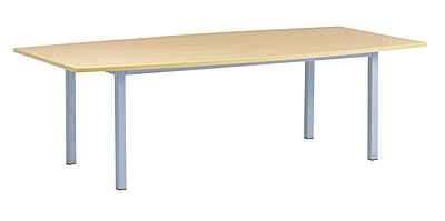 Cubit Boardroom Table 2400mmx1200mm light maple